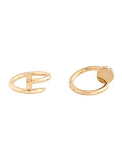 Pre-owned Cartier Juste Un Clou Cufflinks In Multicolor