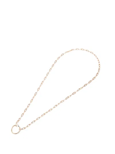 Pre-owned Cartier Juste Un Clou Diamond Necklace In Gold