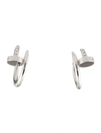 Pre-owned Cartier Juste Un Clou Hoop Earrings, Small Model In Multi