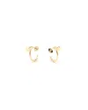 Cartier Juste Un Clou Hoop Earrings, Small Model In Yellow