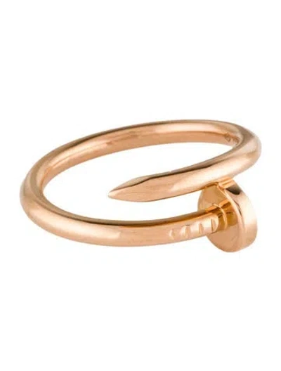 Pre-owned Cartier Juste Un Clou Ring, Classic Model In Multi