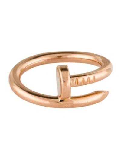 Pre-owned Cartier Juste Un Clou Ring, Classic Model In Multi