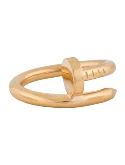 Pre-owned Cartier Juste Un Clou Ring, Classic Model In Multi