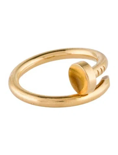 Pre-owned Cartier Juste Un Clou Ring, Classic Model In Multi