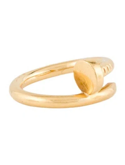 Pre-owned Cartier Juste Un Clou Ring, Classic Model In Multi