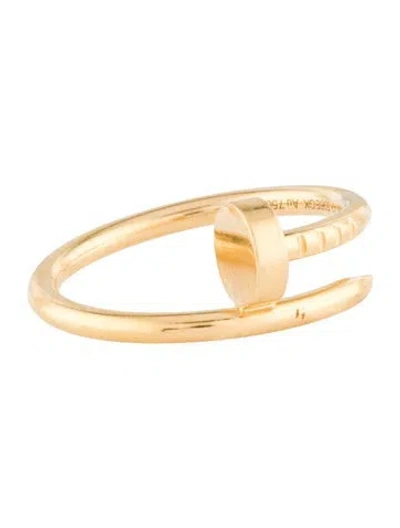 Pre-owned Cartier Juste Un Clou Ring, Small Model In Multi