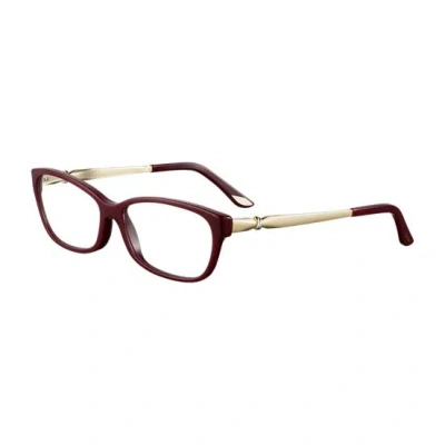 Cartier Lady Trinity De  Marie Glasses In Gold/red