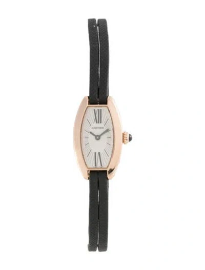 Pre-owned Cartier Lanières Mini Watch In Multicolor