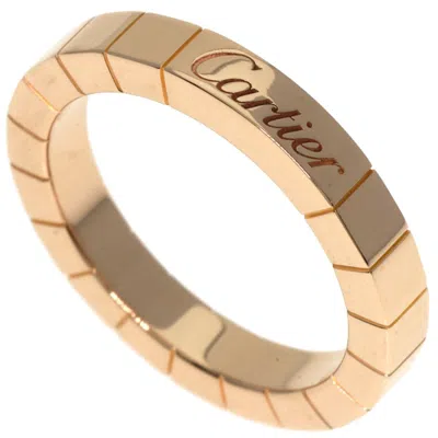 Pre-owned Cartier Lanieres Pink Band Ring ()