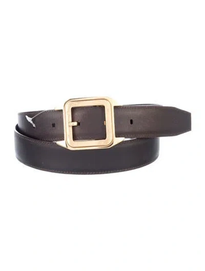 Pre-owned Cartier Leather Belt In Multi
