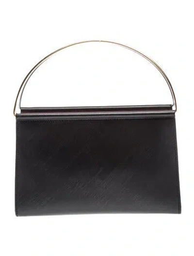 Pre-owned Cartier Leather Leather Trinity Bag In Black