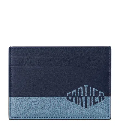 Cartier Leather Losange Shadow Card Holder