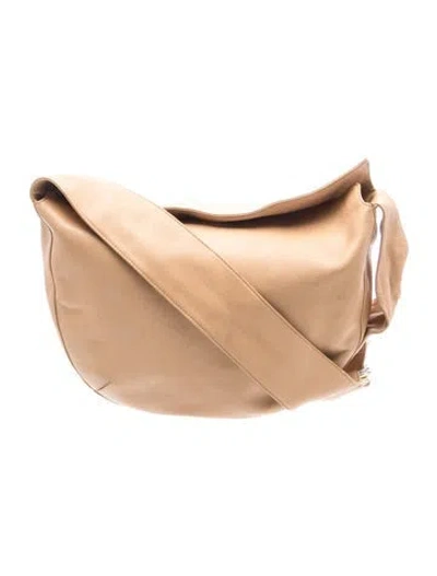 Pre-owned Cartier Leather Shoulder Bag In Neutrals
