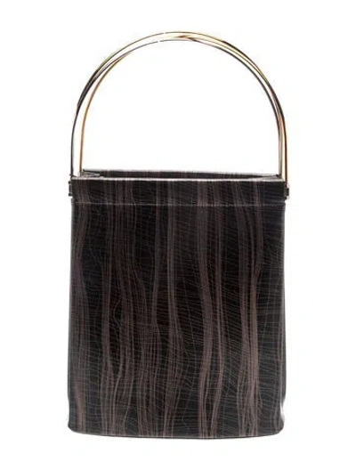 Pre-owned Cartier Leather Trinity In Black
