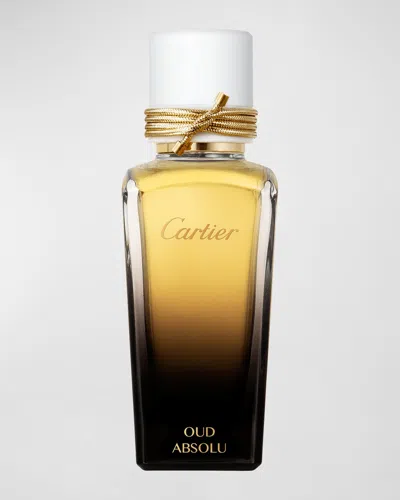 Cartier Les Heures Voyageuses Oud Absolu Parfum 2.5 Oz.