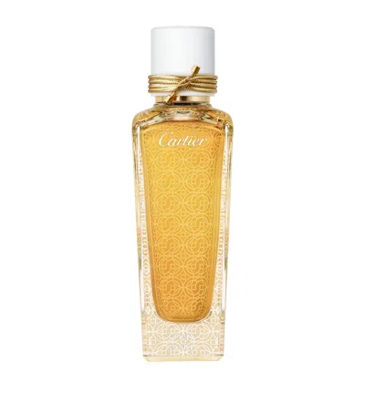 Cartier Les Heures Voyageuses Oud Vanillé Parfum In White