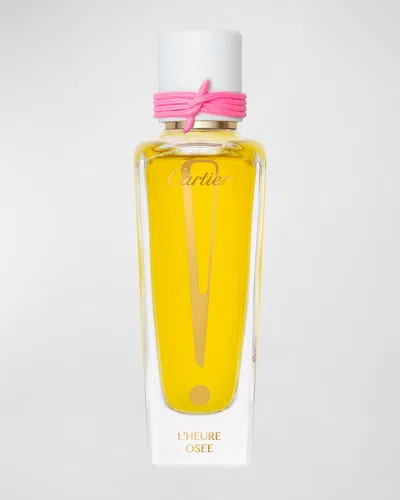 Cartier L'heure Osee Eau De Parfum Eau De Toilette, 2.5 Oz.