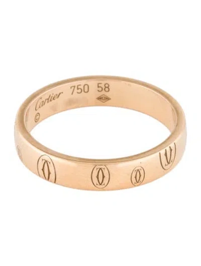 Pre-owned Cartier Logo De  Band In Multi