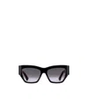Cartier Logo-embossed Cat-eye Suglasses In Gray