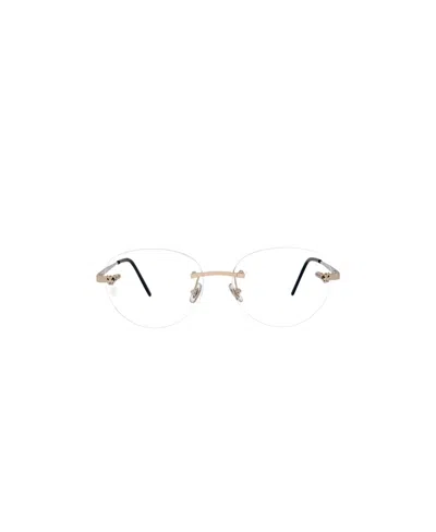 Cartier Logo Flat Mirror In White