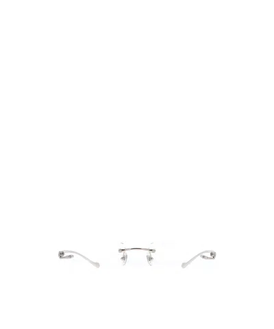 Cartier Logo Flat Mirror In White