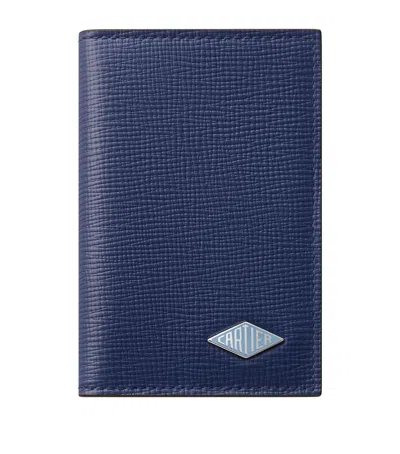 Cartier Losange 4-credit Card Holder In Blue