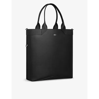 Cartier Womens Black Losange Leather Tote Bag
