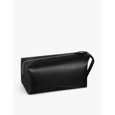 Cartier Black Losange Leather Wash Bag