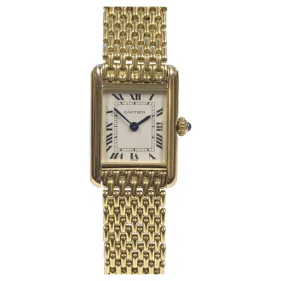 Pre-owned Cartier Louis  Classic Tank, Ladies Bracelet Wrist Watch In Multi
