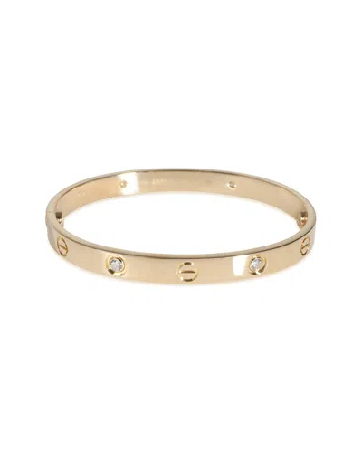 CARTIER CARTIER LOVE 18K 0.84 CT. TW. DIAMOND BRACELET (AUTHENTIC PRE-LOVED)