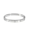 Cartier Love 18k 0.84 Ct. Tw. Diamond Bracelet (authentic Pre-loved) In Neutral