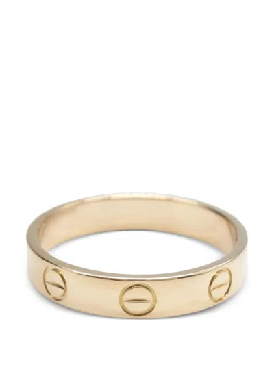 Pre-owned Cartier Love 18k Plated-gold Ring