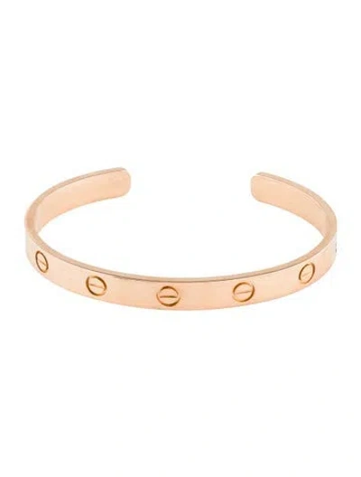 Pre-owned Cartier Love Bracelet, 6" In Multi