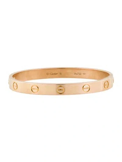 Pre-owned Cartier Love Bracelet, Classic Model, 5.75" In Multi