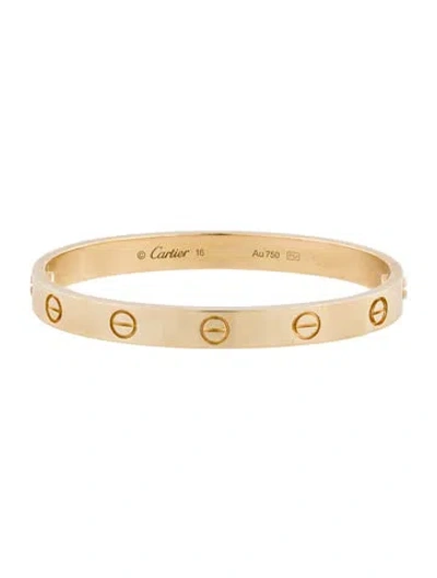 Pre-owned Cartier Love Bracelet, Classic Model, 6" In Multi