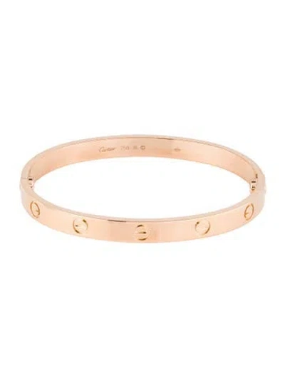 Pre-owned Cartier Love Bracelet, Classic Model, 7" In Multi