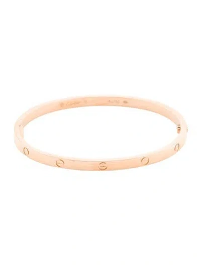 Pre-owned Cartier Love Bracelet, Small Model, 6" In Multi
