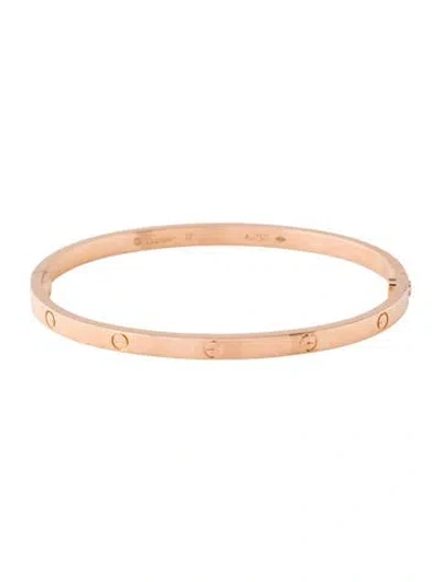 Pre-owned Cartier Love Bracelet, Small Model, 6.25" In Multi