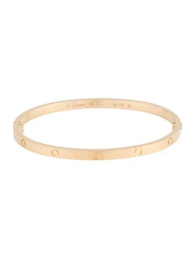 Pre-owned Cartier Love Bracelet, Small Model, 6.75" In Multi