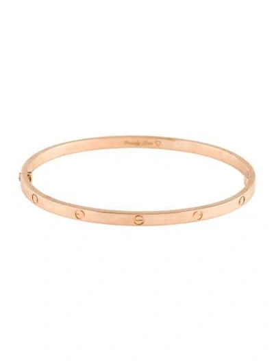 Pre-owned Cartier Love Bracelet , Small Model, 7.25" In Multi