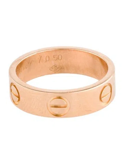 Pre-owned Cartier Love Ring, Classic Model In Multi
