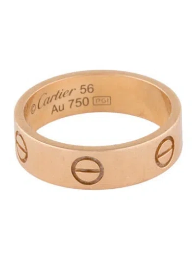 Pre-owned Cartier Love Ring, Classic Model In Multi