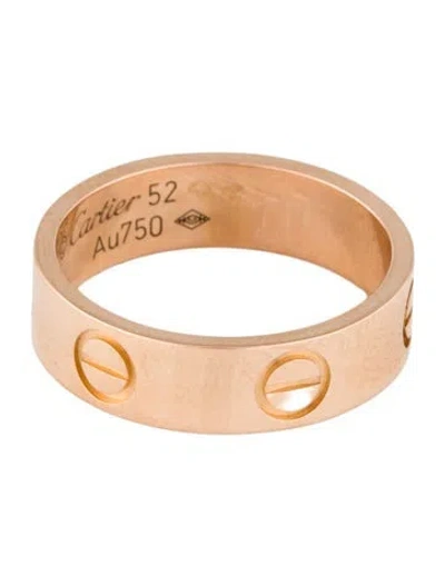 Pre-owned Cartier Love Ring, Classic Model In Multi