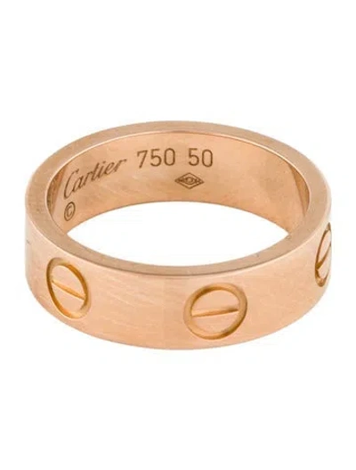 Pre-owned Cartier Love Ring, Classic Model In Multi