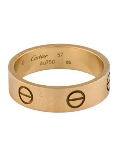 Pre-owned Cartier Love Ring, Classic Model In Multi