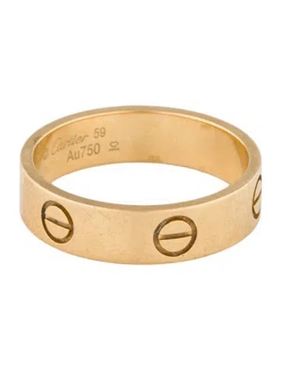 Pre-owned Cartier Love Ring, Classic Model In Multi