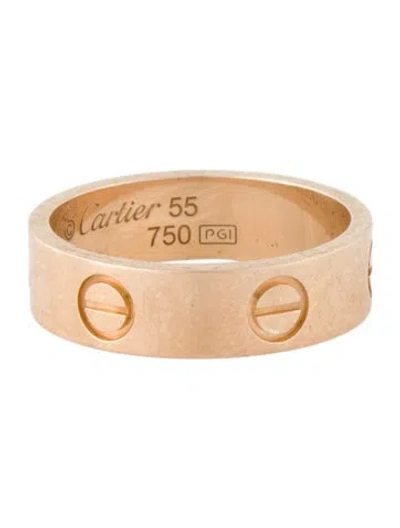 Pre-owned Cartier Love Ring, Classic Model In Multi