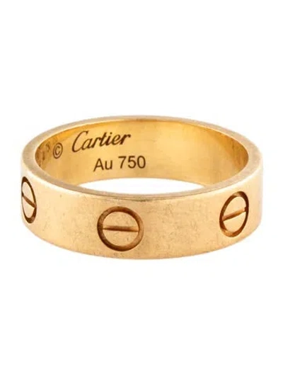 Pre-owned Cartier Love Ring, Classic Model In Multi