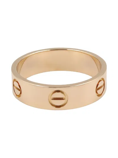 Pre-owned Cartier Love Ring In Gold