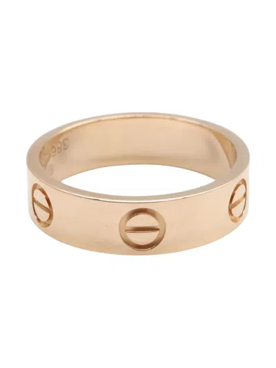Pre-owned Cartier Love Ring In Gold